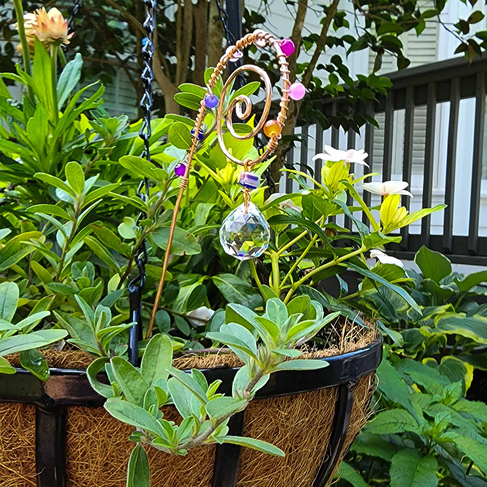 Suncatcher plant stake