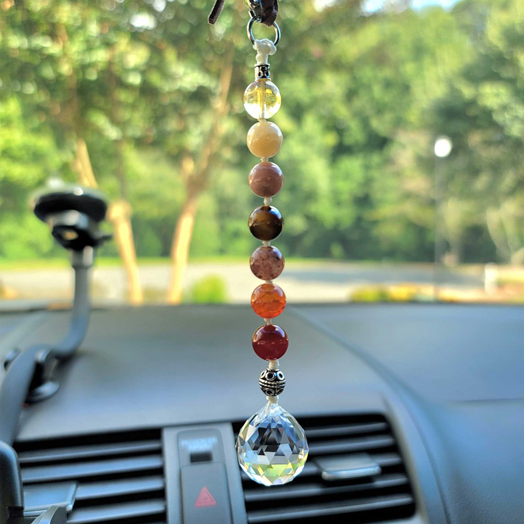 Fall Vibes Car Charm Suncatcher
