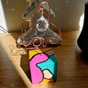 Dopamine Decor Desk Crystal Suncatcher